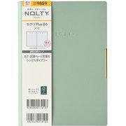 ウィークリー NOLTY（ノルティ） エクリPlusB6 メモ（グリーン） 2024年4月始まり手帳 2024-9859