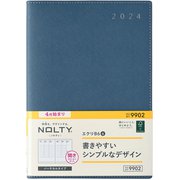 ウィークリー NOLTY（ノルティ） エクリB6-6（ブルー） 2024年4月始まり手帳 2024-9902
