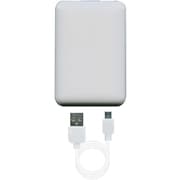 薄型・コンパクト モバイルバッテリー 5000mAh スモーキーグレー ET-O23L501-GY