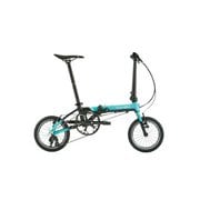 折りたたみ自転車 K3 14インチ 3段変速 エメラルド 24K3EM00