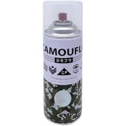 迷彩 ミリタリー アーミー つやなしスプレー カモフラスプレー -CAMOUFLA- 400ML シャビーグレー