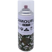 迷彩 ミリタリー アーミー つやなしスプレー カモフラスプレー -CAMOUFLA- 400ML オリーブドラブ