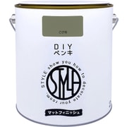 DIYペンキ マットフィニッシュ こび茶 2kg
