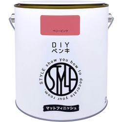 DIYペンキ マットフィニッシュ ベリーピンク 2kg