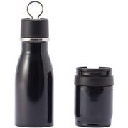 GU-02 [ジョイン 真空断熱ボトル 300ml+タンブラー 200ml ブラック]