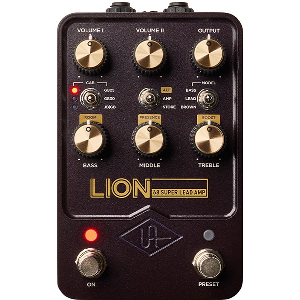 UNIVERSAL AUDIO ユニバーサルオーディオUAFX Lion '68 Super Lead Amp [ステレオ対応 エフェクター  アンプシミュレーター] | medunion.group