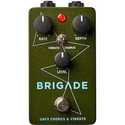 ステレオ対応 エフェクター アナログモジュレーション UAFX Brigade Chorus ＆ Vibrato