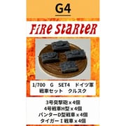 FS-G4 1/700 ドイツ軍 戦車セット2 クルスク [組立式プラスチックモデル]
