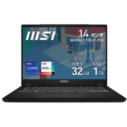 ヨドバシ.com - MSI エムエスアイ ビジネスノートPC/msi Modern 14 H D13M/14型/Core  i9-13900H/Iris Xe グラフィックス/メモリ 32GB/SSD 1TB/Windows 11 Home MODERN-14-D13MG-4165JP  通販【全品無料配達】