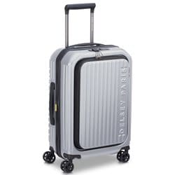 SECURITIME ZIP（セキュリタイムジップ） スーツケース フロントオープン 機内持ち込み 小型 Sサイズ 55cm SILVER（シルバー） d00217380411