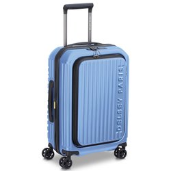 SECURITIME ZIP（セキュリタイムジップ） スーツケース フロントオープン 機内持ち込み 小型 Sサイズ 55cm LAVENDER BLUE（ラベンダーブルー） d00217380432
