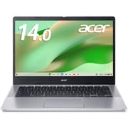 Chromebook/14型/N100/メモリ 4GB/eMMC 64GB/Chrome OS/ピュアシルバー CB314-4H-F14P