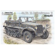 SHA7221r 1/72 独・1トンハーフトラックSd.kfz.10（デマーグD7） [組立式プラスチックモデル]