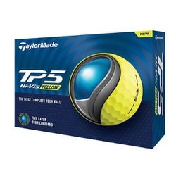 TP5 イエロー 5層構造 2024年モデル [ゴルフボール 1ダース 12球入り]