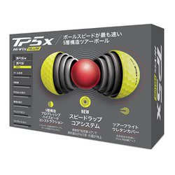 TaylorMade テーラーメイド ゴルフ NEW TP5X PIX イエロー