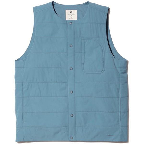 スノーピーク snow peakFlexible Insulated Vest 2 SW-24SU00402LBL Lightblue Sサイズ [アウトドア ベスト]