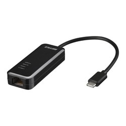 Giga USB3.2 Gen1 Type-C対応 有線LANアダプター ブラック LUA5-U3-CGTE-BK