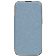 41-958469 [iPhone 14/13用 ダイアリーケース iFace Cardina（カルディナ） 2nd くすみブルー]