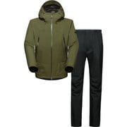 クライメイトレインスーツ アジアンフィット メン CLIMATE RainSuit AF Men 1010-26552 4601 iguana-black XLサイズ(日本：XXLサイズ) [アウトドア レインウェア上下セット メンズ]