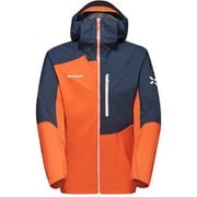 アイガースピード ハードシェル フーデッド ジャケット メン Eiger Speed HS Hooded Jacket Men 1010-30680 2221 arumita-night Mサイズ(日本：Lサイズ) [防水ジャケット メンズ]