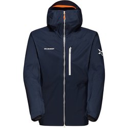 アイガースピード ハードシェル フーデッド ジャケット メン Eiger Speed HS Hooded Jacket Men 1010-30680 5924 night Mサイズ(日本：Lサイズ) [防水ジャケット メンズ]