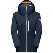 アイガー スピード HS フーデッドジャケット ウィメン Eiger Speed HS Hooded Jacket Women 1010-30690 5924 night XSサイズ(日本：Sサイズ) [アウトドア 防水ジャケット レディース]