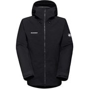 クレーター フォー ハードシェル フーデッドジャケット アジアンフィット メン Crater IV HS Hooded Jacket AF Men 1010-30760 0001 black Mサイズ(日本：Lサイズ) [防水ジャケット メンズ]
