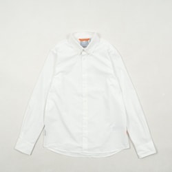 セオンロングスリーブシャツアジアンフィット メンズ シャツ white-white（0257） Mサイズ(日本：Lサイズ) 1015-01260