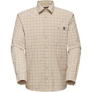 レニ ロングスリーブ シャツ メン Lenni Longsleeve Shirt Men 1015-01460 7518 savannah dark sand Mサイズ(日本：Lサイズ) [アウトドア シャツ メンズ]