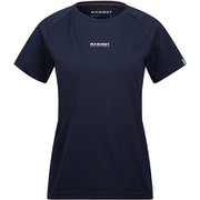 QD ロゴ プリント Tシャツ アジアンフィット レディース カットソー marine PRT1(50364) Sサイズ(日本:Mサイズ) 1017-02022