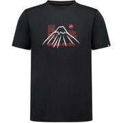 キューディーフジヤマプリント Tシャツ AF QD Fujiyama Print T-Shirt AF 1017-06360 0001 black Sサイズ(日本：Mサイズ) [アウトドア カットソー メンズ]