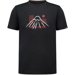 キューディーフジヤマプリント Tシャツ AF QD Fujiyama Print T-Shirt AF 1017-06360 0001 black Mサイズ(日本：Lサイズ) [アウトドア カットソー メンズ]