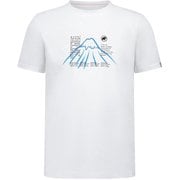 キューディーフジヤマプリント Tシャツ AF QD Fujiyama Print T-Shirt AF 1017-06360 0243 white XXSサイズ(日本：XSサイズ) [アウトドア カットソー メンズ]