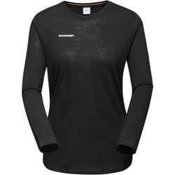 トゥリー ウール FL ロングスリーブ ウィメン Tree Wool FL Longsleeve Women 1016-01700 0001 black Mサイズ(日本：Lサイズ) [アウトドア カットソー レディース]