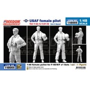 FRE148005 米空軍 女性パイロット（F-5E/N/F、RF-5E用） Vol.3（立ちポーズ） [1/48スケール プラモデル]