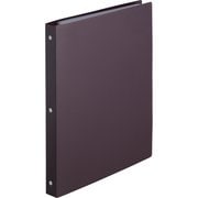 SELFANA(セルファナ) クリヤーブック ポケット交換式 A4 ボルドーブラック N7200-3