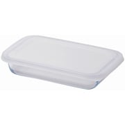 HC-0113 [保存容器 漬けおき 容器 浅型 1.0L 耐熱ガラス製 電子レンジOK（蓋を外して） オーブンOK（蓋を外して） HC-113]