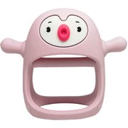 スマイリーミア 歯固め ペンギン ピンク M12030-1
