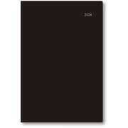 限定 2024年4月始まり 手帳 アポイント 1ヶ月ブロックチャート B5 ブラック E1157