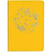 限定 2024年4月始まり 手帳 MILL×日比谷花壇 B6 BOTANICAL イエロー E9579