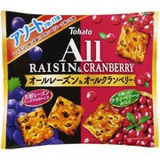 東ハト ファミリーサイズオールアソート レーズン＆クランベリー 22枚（2枚×11袋）