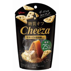 グリコ 糖質オフチーザ＜ダブルチーズの黒胡椒仕立て＞ 36g