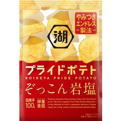 湖池屋 プライドポテト ぞっこん岩塩 55g