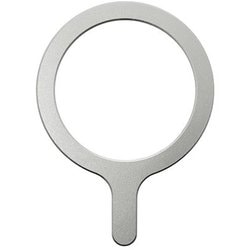 RMAGR01SV [マグネットメタルリング MagSafe対応 マグセーフ 位置合わせ治具付き 軽量 薄型 シルバー]