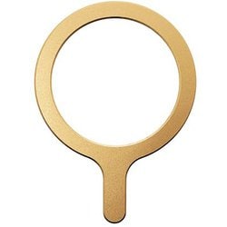 RMAGR01GD [マグネットメタルリング MagSafe対応 マグセーフ 位置合わせ治具付き 軽量 薄型 ゴールド]