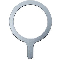 RMAGR01LBL [マグネットメタルリング MagSafe対応 マグセーフ 位置合わせ治具付き 軽量 薄型 ライトブルー]