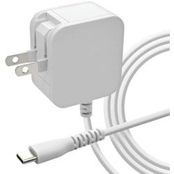 AC充電器 USB-Cケーブル一体型 2m 2.4A ホワイト R20ACC2A03WH