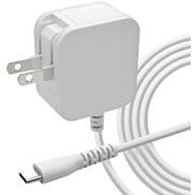 AC充電器 USB-Cケーブル一体型 2.5m 2.4A ホワイト R25ACC2A03WH