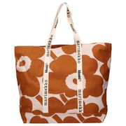 092457 878 BROWN/LIGHT GREY [トートバッグ]