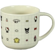 サンリオ (SANRIO) マグカップ 約350ml ビット サンリオキャラクターズ (ハローキティ マイメロディ クロミ シナモロール ポムポムプリン) SAN161-11